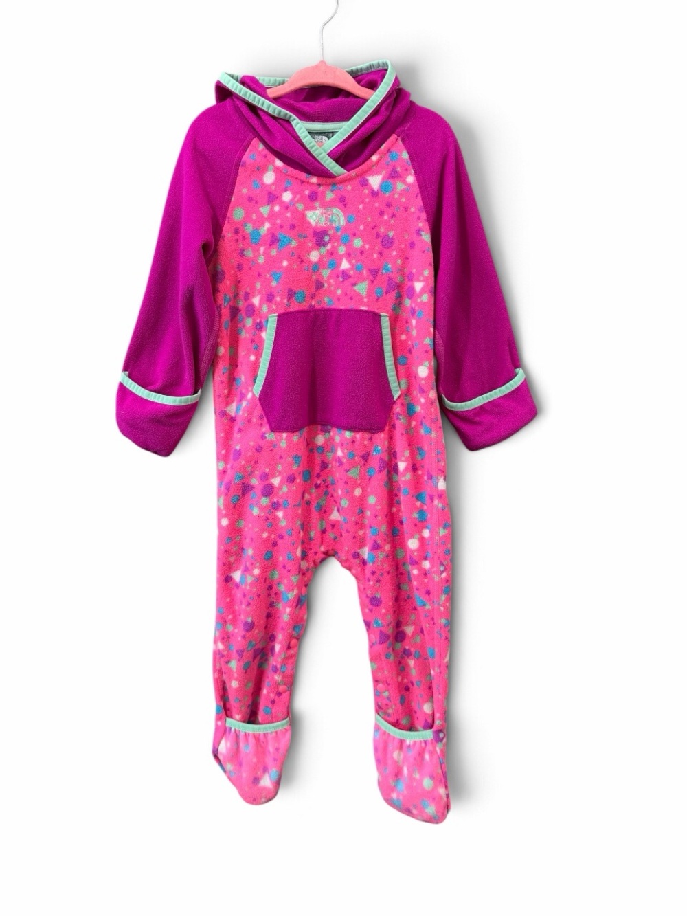 The North Face Infant 18-24 Months Fleece Bunting Jumpsuit